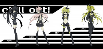 Картинка аниме vocaloid вокалоид