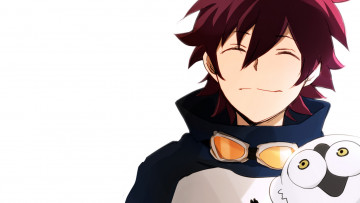 Картинка аниме kekkai+sensen парень