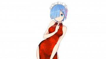 Картинка аниме re +zero+kara+hajimeru+isekai+seikatsu фон взгляд девушка