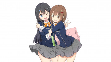 Картинка аниме unknown +другое+ фон взгляд девушки