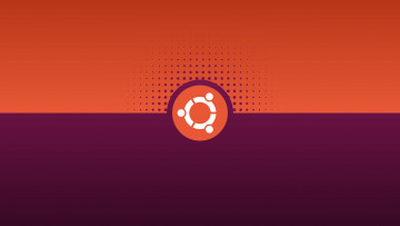 Картинка компьютеры ubuntu+linux фон логотип