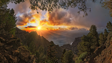 Картинка природа восходы закаты простор