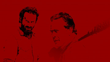 Картинка рисованное кино the walking dead