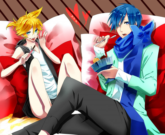 Обои картинки фото аниме, vocaloid, вокалоид