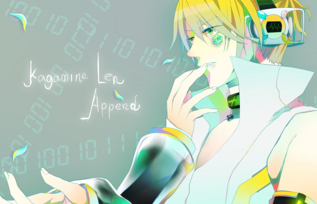 Обои картинки фото аниме, vocaloid, вокалоид