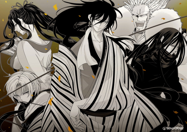 Обои картинки фото аниме, nurarihyon no mago, nurarihyon, no, mago