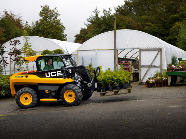 Обои картинки фото техника, автопогрузчики, jcb