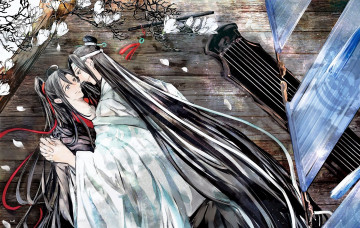 Картинка аниме mo+dao+zu+shi вэй усянь лань ванцзы гуцинь