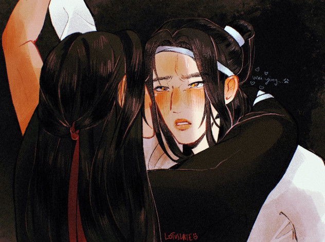 Обои картинки фото аниме, mo dao zu shi, лань, ванцзы, вэй, усянь