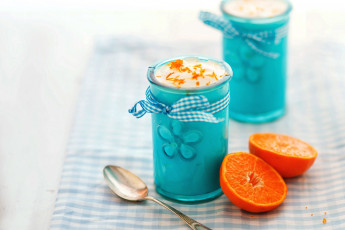 Картинка еда мороженое +десерты бант десерт апельсин