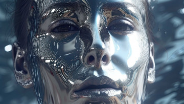 Картинка 3д+графика люди+ people лицо