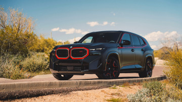 Картинка автомобили bmw xm label red 2024 авто автомобиль суперкар средство передвижения