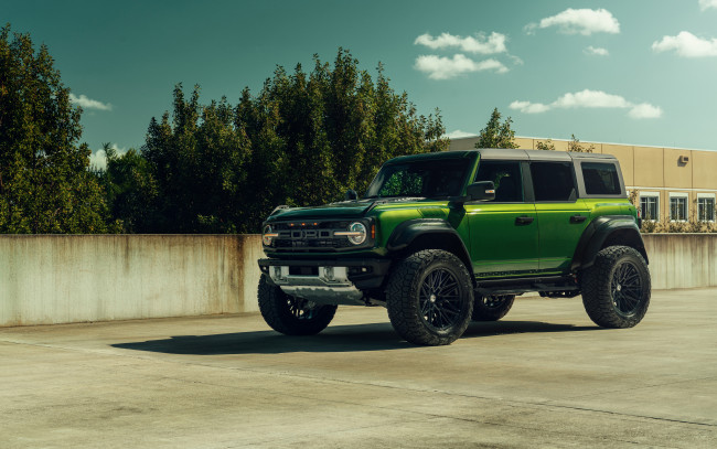Обои картинки фото автомобили, ford, bronco, raptor, vossen