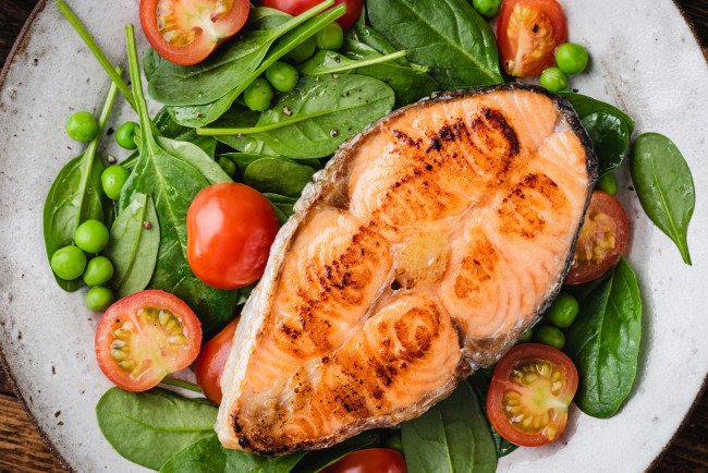 Обои картинки фото еда, рыбные блюда,  с морепродуктами, рыба