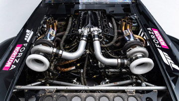 Картинка 1965-ford-mustang-rtr-hoonicorn автомобили двигатели mustang