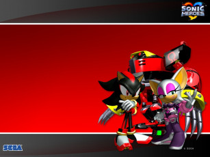 обоя sonic, heroes, видео, игры