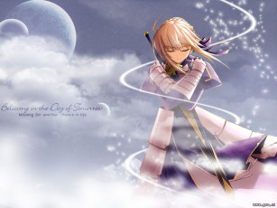 Картинка аниме fate stay night