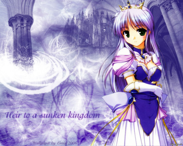 Обои картинки фото аниме, yoake, mae, yori, ruri, iro, na