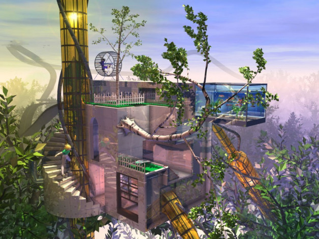 Обои картинки фото 3д, графика, nature, landscape, природа