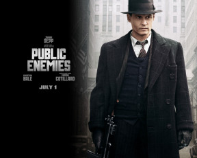 Картинка public enemies кино фильмы