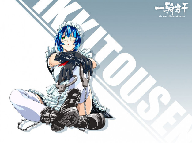 Обои картинки фото аниме, ikki, tousen