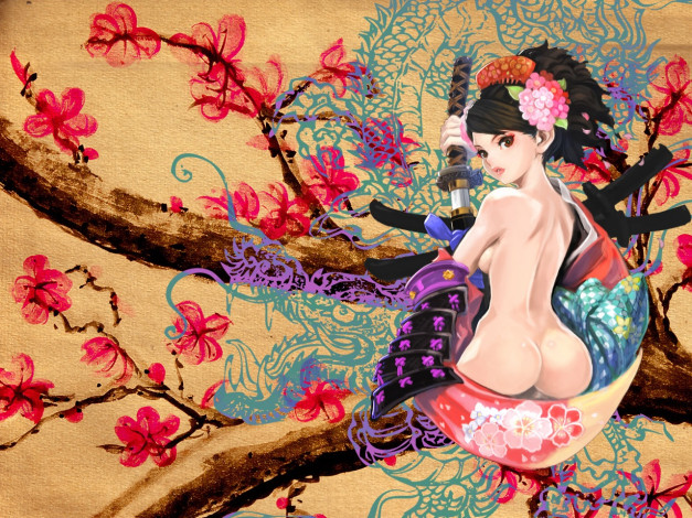 Обои картинки фото аниме, muramasa