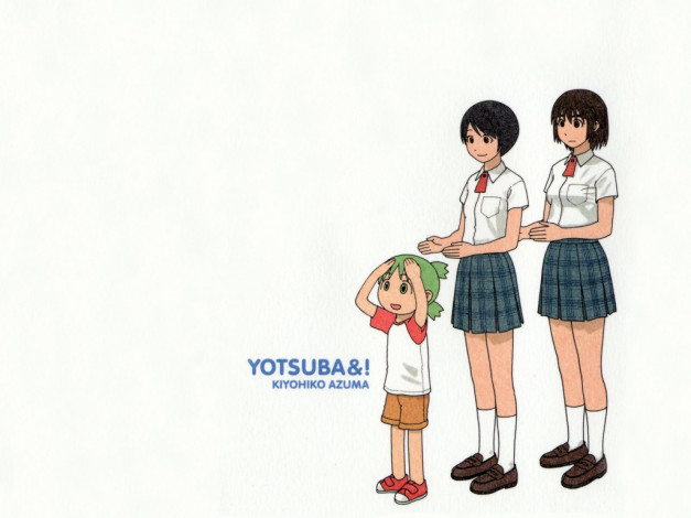 Обои картинки фото аниме, yotsubato