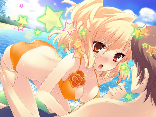 Обои картинки фото flyable, heart, аниме