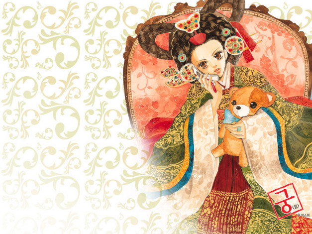 Обои картинки фото goong, аниме