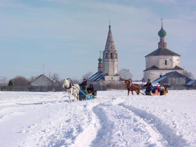 Обои картинки фото суздаль, города, православные, церкви, монастыри