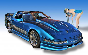 Картинка автомобили авто девушками