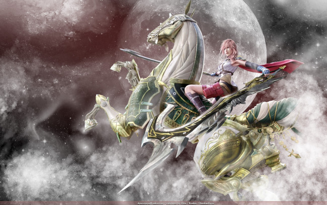 Обои картинки фото final, fantasy, xiii, видео, игры