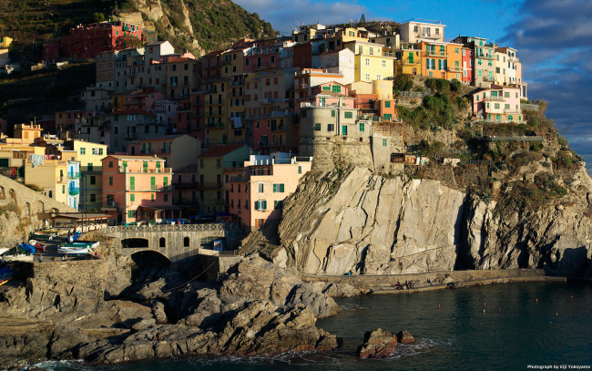 Обои картинки фото manarola, города, амальфийское, лигурийское, побережье, италия