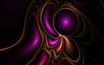 Картинка 3д графика fractal фракталы абстракции