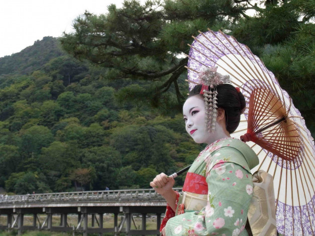 Обои картинки фото -Unsort Азиатки, девушки, unsort, азиатки, японка, майко