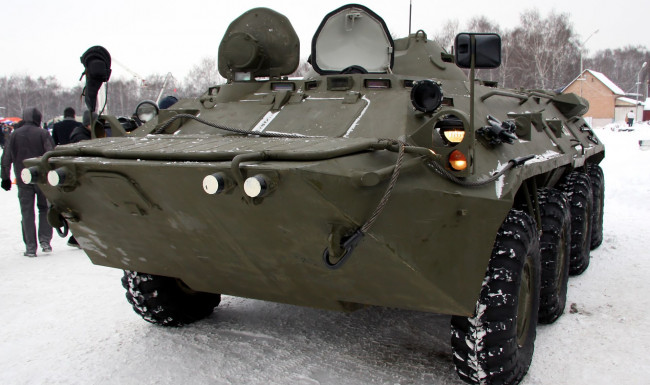 Обои картинки фото бтр, 80, из, состава, одон, техника, военная, виталий, кузьмин