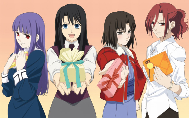 Обои картинки фото аниме, kara, no, kyokai