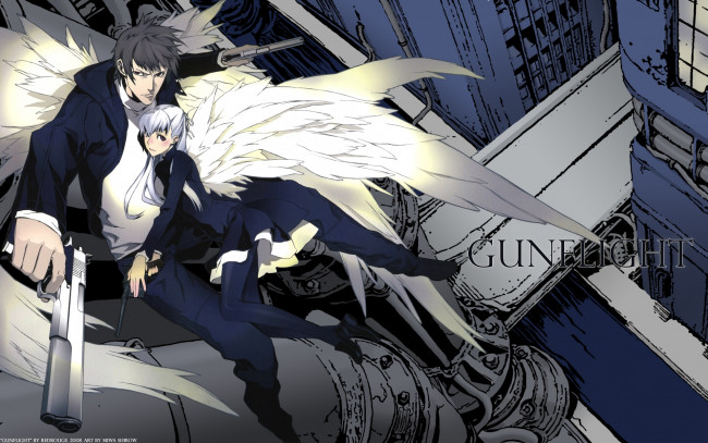 Обои картинки фото аниме, miwa, shirow, artbook