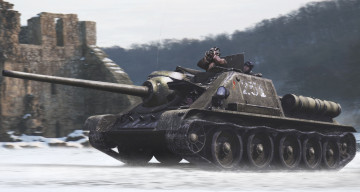 Картинка техника военная су-85