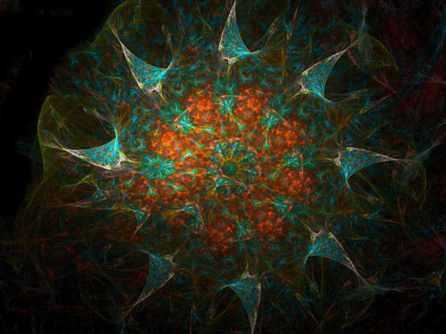 Обои картинки фото 3д, графика, fractal, фракталы, цвета, фон, узор