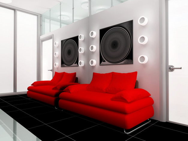 Обои картинки фото 3д, графика, realism, реализм, мебель, комната