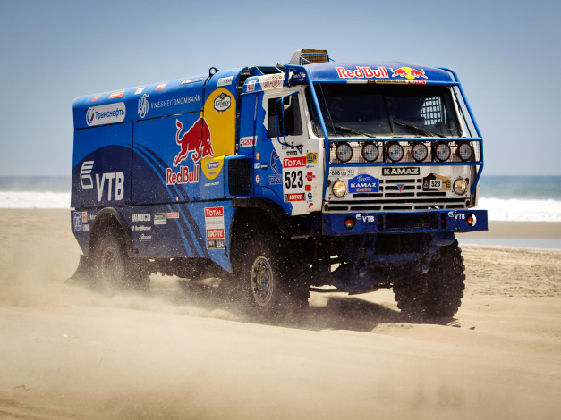 Обои картинки фото спорт, авторалли, kamaz, 4326-9, vk, dakar, truck