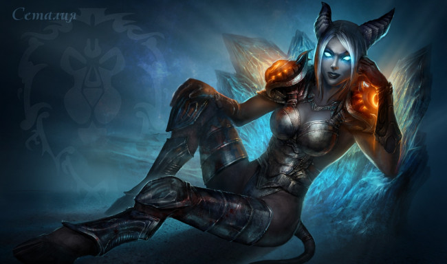 Обои картинки фото фэнтези, демоны, доспехи