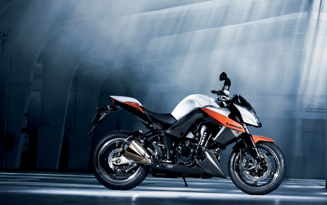 Обои картинки фото kawasaki, z1000, мотоциклы, кавасаки, мото, 1000