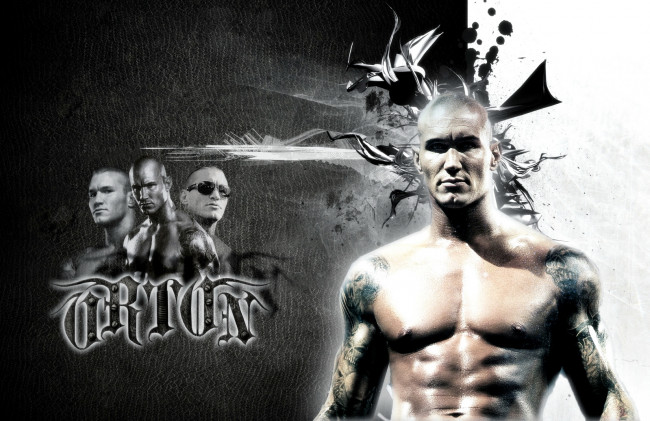 Обои картинки фото спорт, wwe, randy, orton