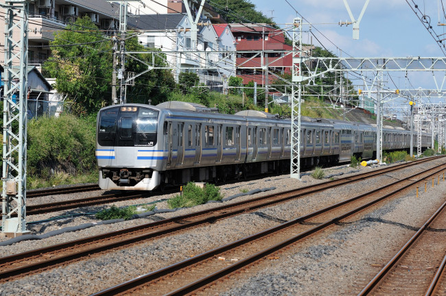 Обои картинки фото техника, электрички, электричка, рельсы