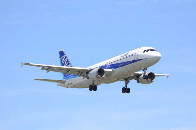 Обои картинки фото авиация, пассажирские, самолёты, небо, полет