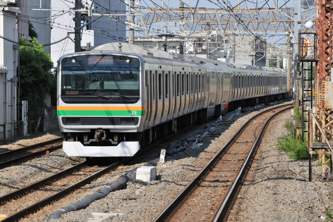 Обои картинки фото техника, электрички, электричка, рельсы