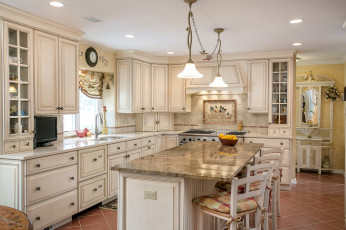 Картинка интерьер кухня стулья мебель стол