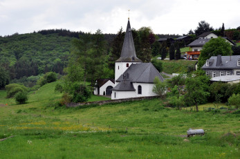 Картинка германия волльмерат города пейзажи дома деревья пейзаж